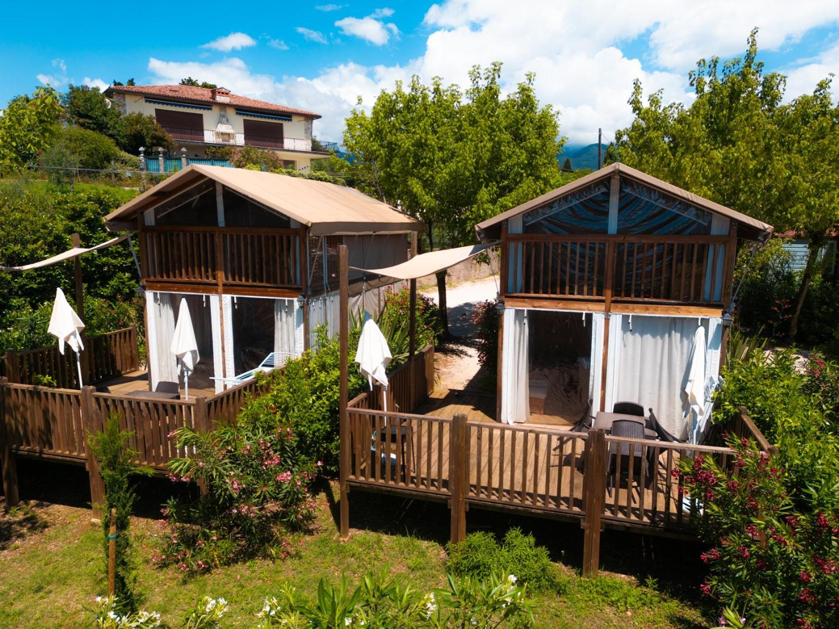 Vacanze Glamping Boutique San Felice del Benaco Habitación foto